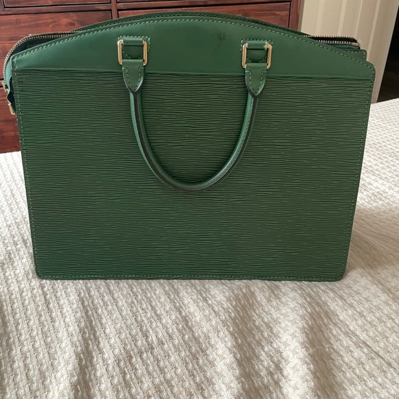 Louis Vuitton RIVIERA LEATHER HANDBAG - Picture 1 of 10